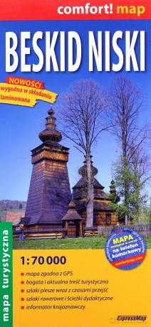 Comfort! map Beskid Niski 1:70 000 mapa