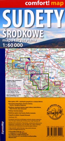 Comfort! map Sudety środkowe 1:60 000
