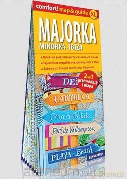 Comfort! map&guide XL Majorka, Minorka, Ibiza 2w1 [KSIĄŻKA]