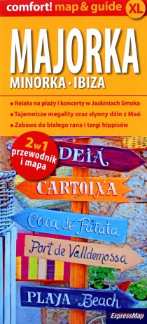 Comfort! map&guide XL Majorka, Minorka, Ibiza 2w1 [KSIĄŻKA]