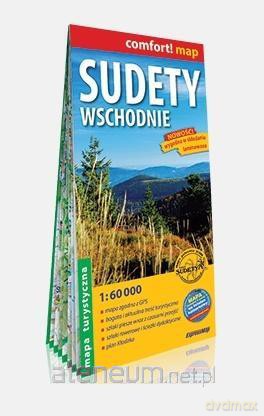 Comfort! map. Sudety Wschodnie mapa turystyczna