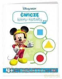 Disney Uczy. Ćwiczę kolory i kształty [KSIĄŻKA]