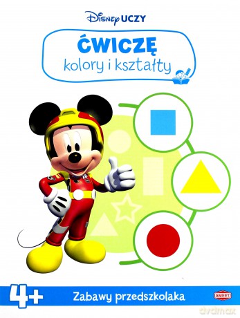 Disney Uczy. Ćwiczę kolory i kształty [KSIĄŻKA]