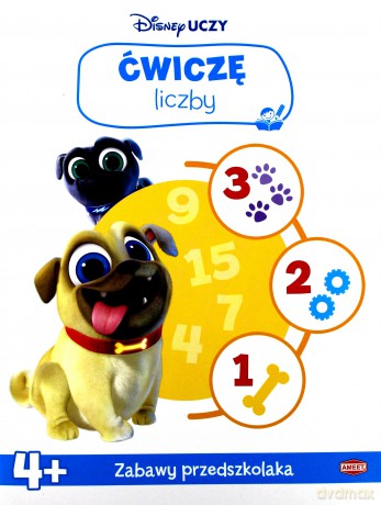 Disney Uczy. Ćwiczę liczby [KSIĄŻKA]