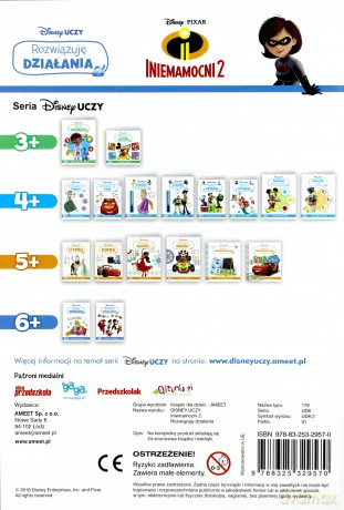 Disney Uczy. Rozwiązuję działania [KSIĄŻKA]