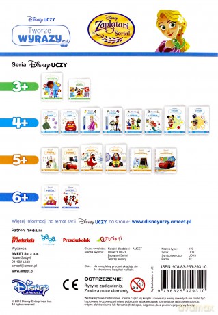 Disney Uczy. Tworzę Wyrazy [KSIĄŻKA]