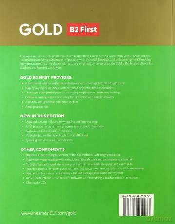 Gold B2 First 2018 podręcznik [KSIĄŻKA]