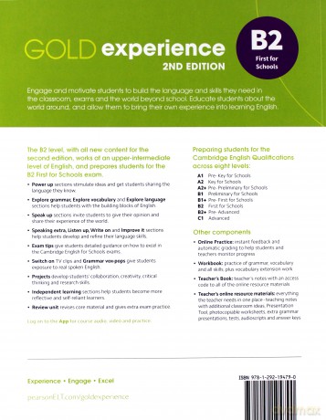 Gold Experience 2ed B2 Podręcznik [KSIĄŻKA]