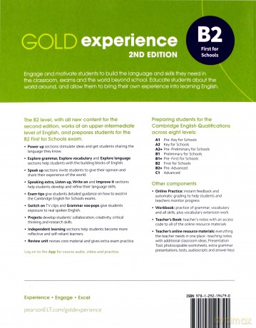Gold Experience 2ed B2 Podręcznik [KSIĄŻKA]
