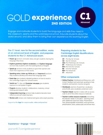 Gold Experience 2ed C1 Podręcznik [KSIĄŻKA]