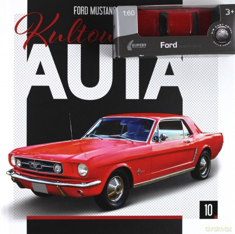 Kultowe Auta (Tom 10) Ford Mustang Coupe [KSIĄŻKA]