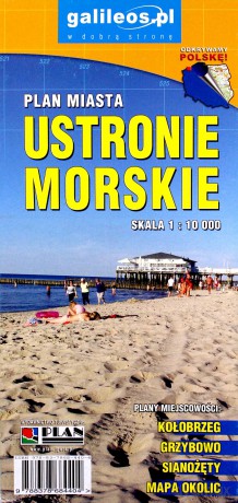 Plan miasta - Kołobrzeg 1: 10 000
