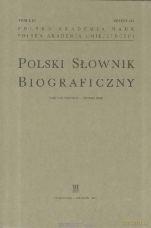 Polski Słownik Biograficzny z.211 T.51/4 [KSIĄŻKA]