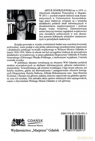 Polski wywiad wojskowy w Wolnym Mieście Gdańsku - Artur Jendrzejewski [KSIĄŻKA]