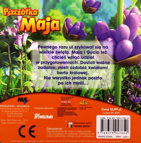 Pszczółka Maja. Zaginiony skarb [KSIĄŻKA]