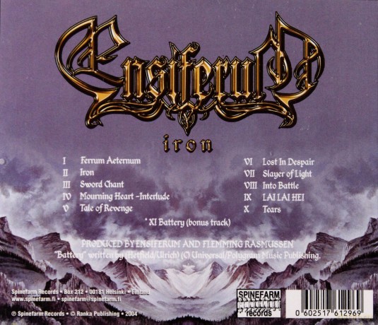 Ensiferum: Iron [CD]