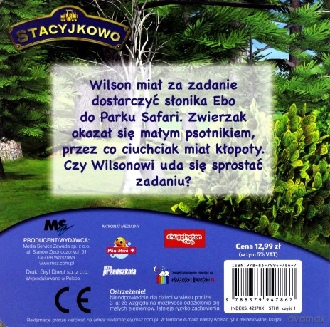 Stacyjkowo. Psotny słonik [KSIĄŻKA]