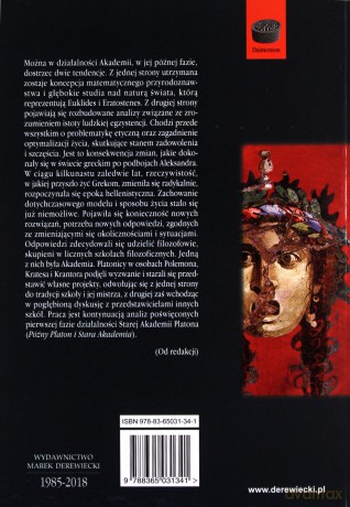 Stara Akademia Platona. W początkach epoki - Bogdan Dembiński [KSIĄŻKA]