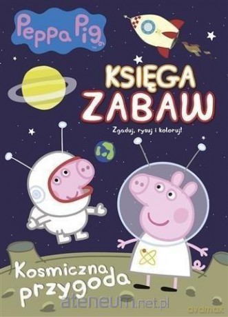Świnka Peppa. Księga zabaw. Kosmiczna przygoda [KSIĄŻKA]