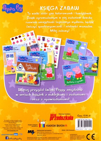 Świnka Peppa. Księga zabaw. Kosmiczna przygoda [KSIĄŻKA]