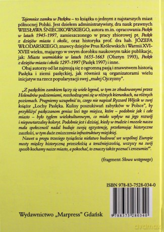 Tajemnice zamku w Pasłęku - Wiesław Śniecikowski, Józef Włodarski [KSIĄŻKA]