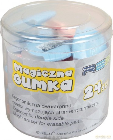 Magiczna gumka dwustronna (24 szt)