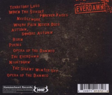 The Everdawn: Poems Burn The Past [CD]
