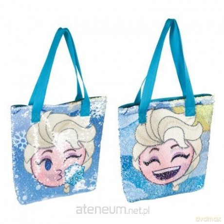 Torba na ramię z cekinami Emoji Frozen