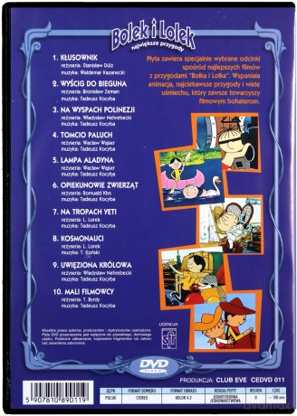 Bolek i Lolek - Największe przygody [DVD]