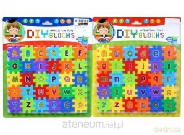 Klocki konstrukcyjne z literkami 30 el. [KLOCKI]