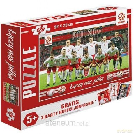 Puzzle 120 el. PZPN Drużyna [PUZZLE]