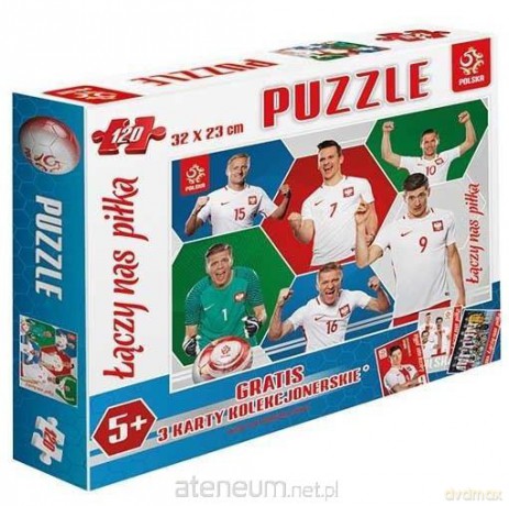 Puzzle 120 el. PZPN Zawodnicy [PUZZLE]