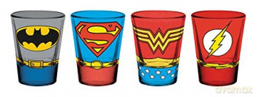 DC Comics: Costumes Premium Kieliszki