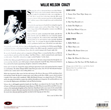 Willie Nelson: Crazy [Winyl]