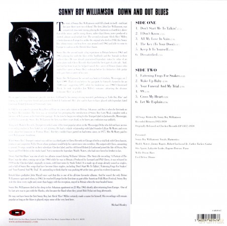 Sonny Boy Williamson: Down & Out Blues [Winyl]