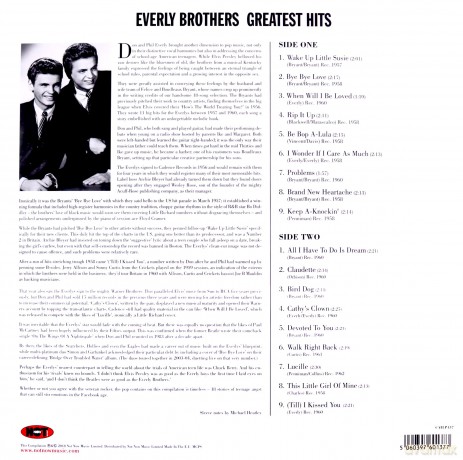 The Everly Brothers: Greatest Hits [Winyl]