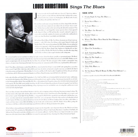 Louis Armstrong: Sings The Blues [Winyl]