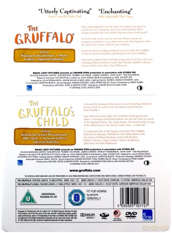 The Gruffalo / The Gruffalo's Child (Grufołak / Dziecko Grufołaka) [DVD]