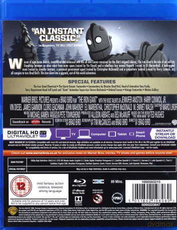 The Iron Giant [Blu-Ray]
