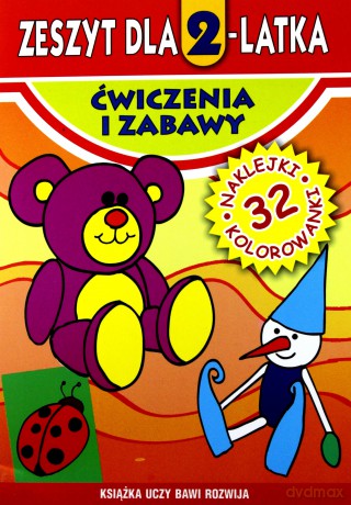 Zeszyt dla 2-latka. Ćwiczenia i zabawy - Małgorzata Korczyńska [KSIĄŻKA]