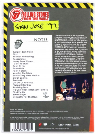 The Rolling Stones: From The Vault: No Security - San Jose 1999 [DVD]