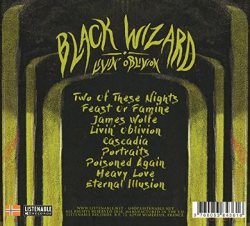 Black Wizard: Livin Oblivion (digipack) [CD]