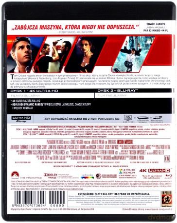 Mission: Impossible [Blu-Ray 4K]+[Blu-Ray]