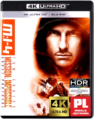 Mission: Impossible 4 - Ghost Protocol [Blu-Ray 4K]+[Blu-Ray]