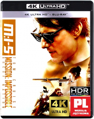 Mission: Impossible 5 - Rouge Nation [Blu-Ray 4K]+[Blu-Ray]