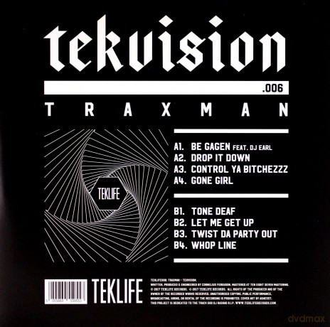 Traxman: Tekvision [Winyl]
