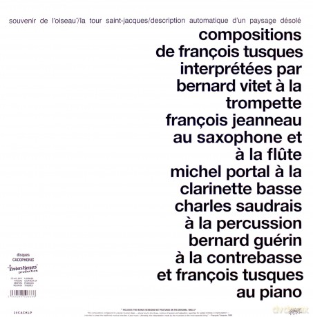 Francois Tusques: Free Jazz [Winyl]