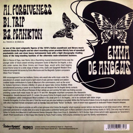 Emma De Angelis: Emma De Angelis [Winyl]
