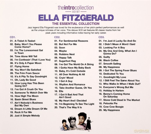 Ella Fitzgerald:  Ella Fitzgerald - The Essential Collection [3CD]