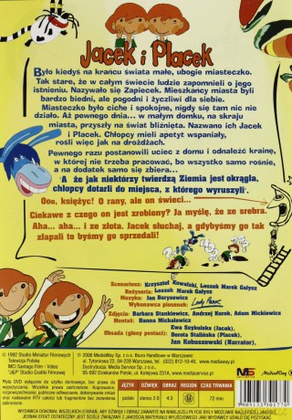 Jacek i Placek [DVD]